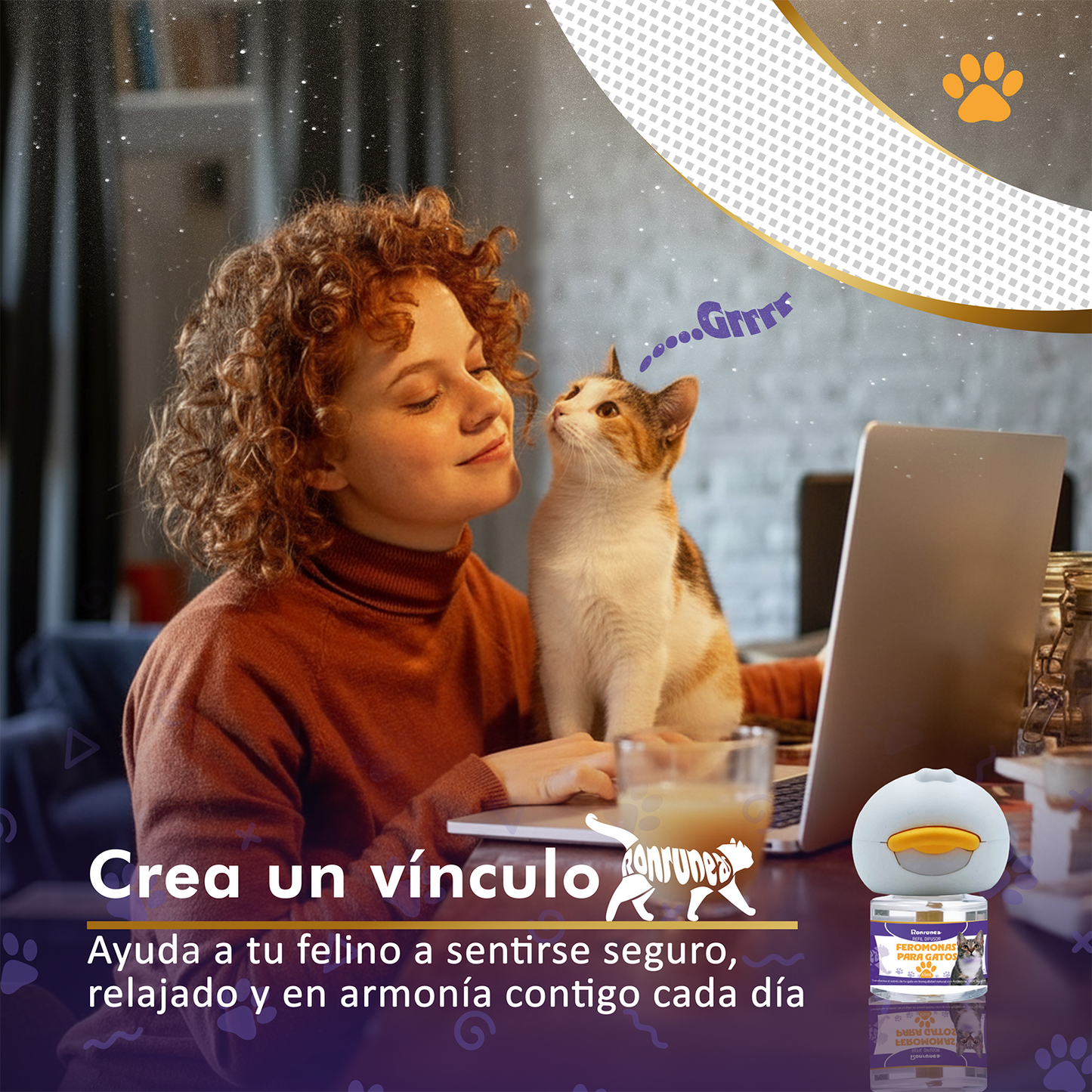 3 Difusores + 8 Recambios de Feromonas para Gatos