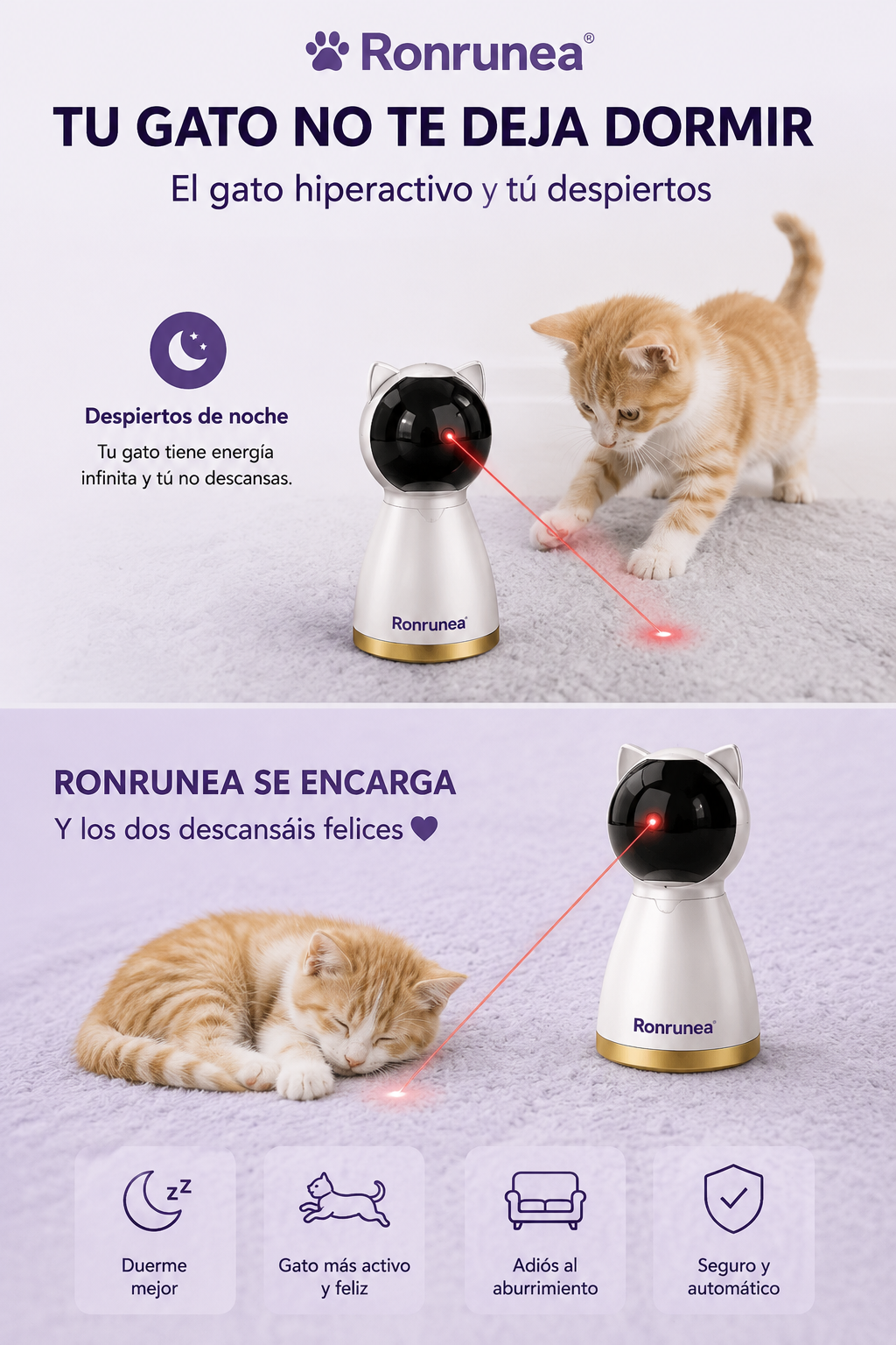 Laser Interactivo para Gatos