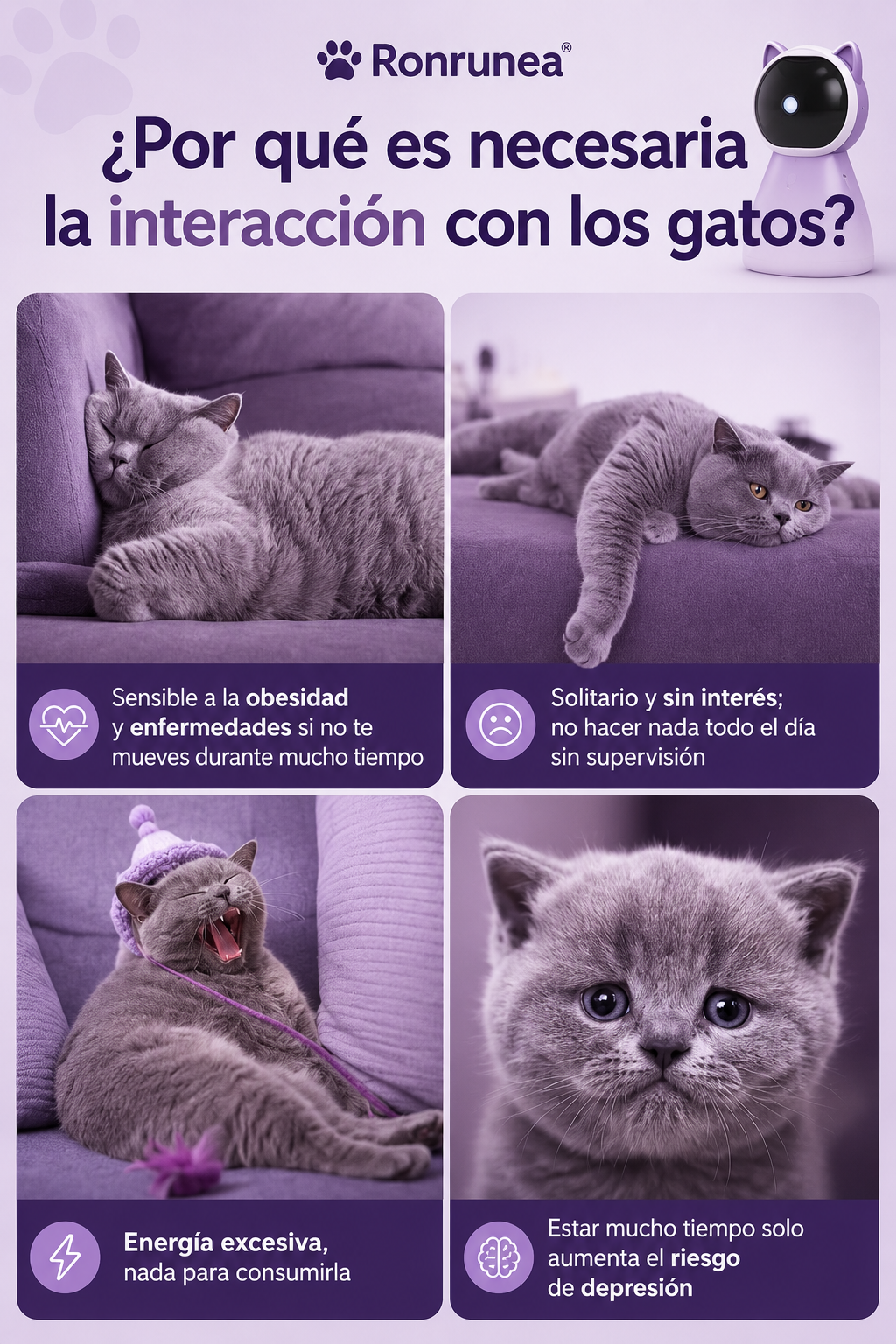 Laser Interactivo para Gatos