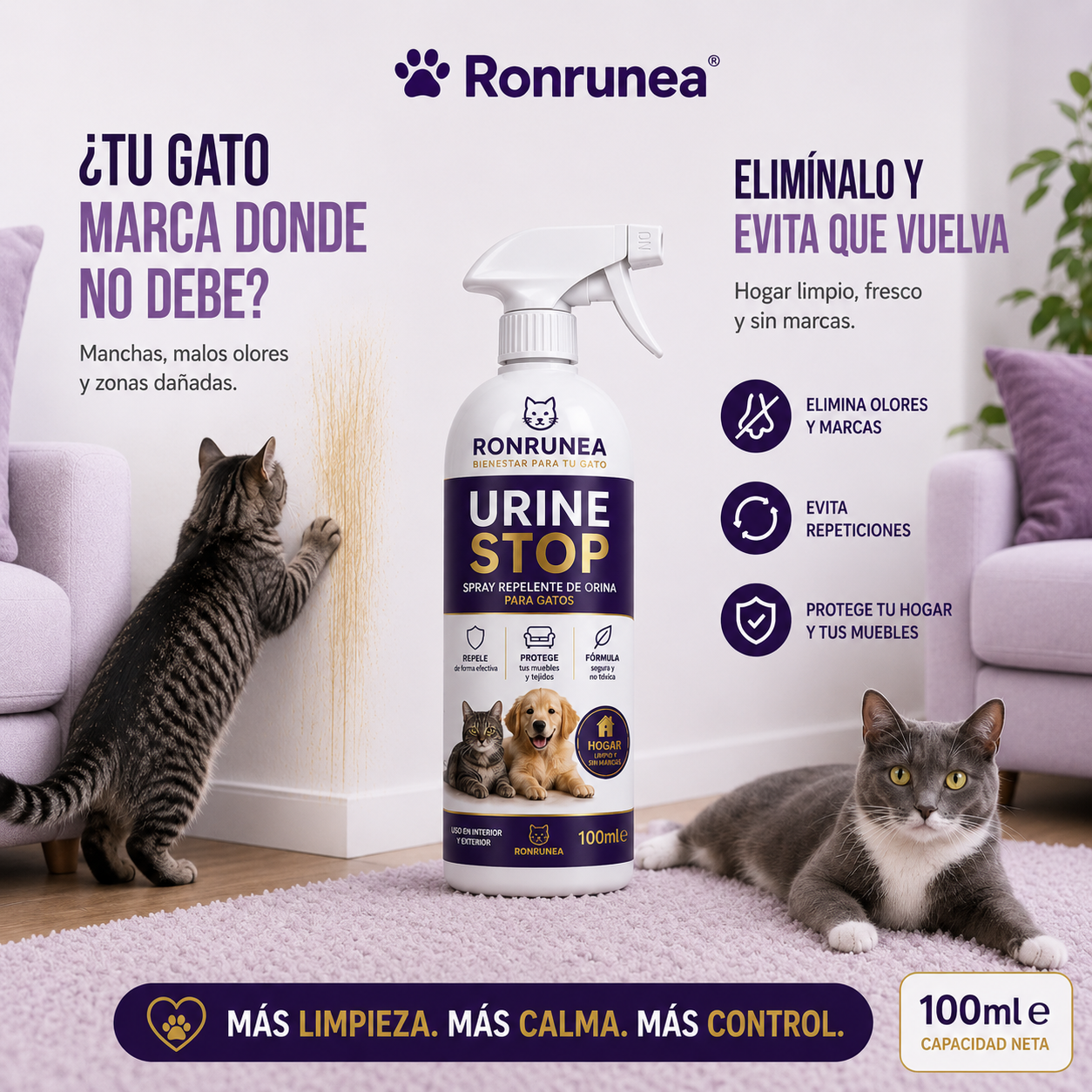 Repelente de Orina de Gatos