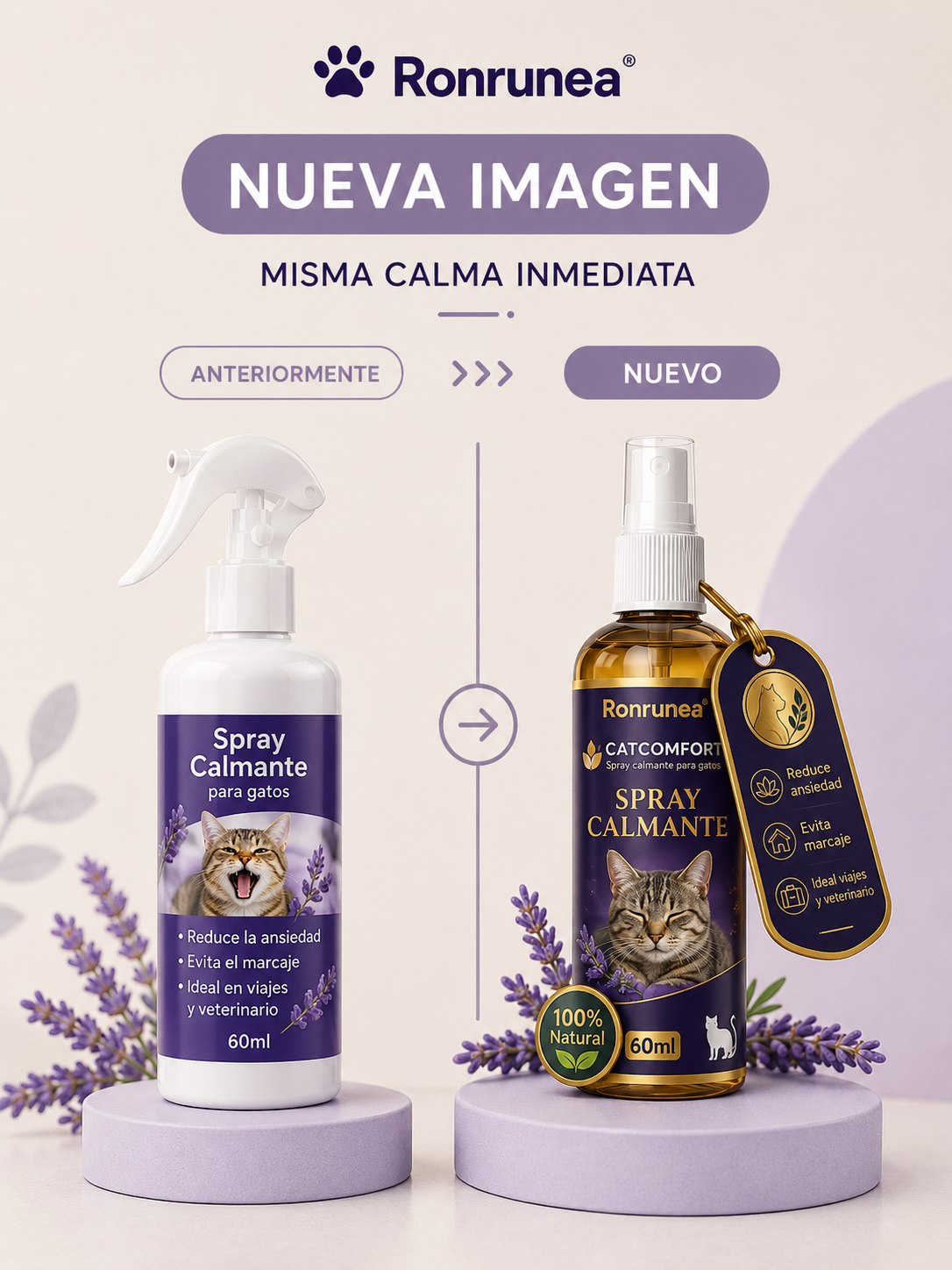 Spray Calmante para Gatos