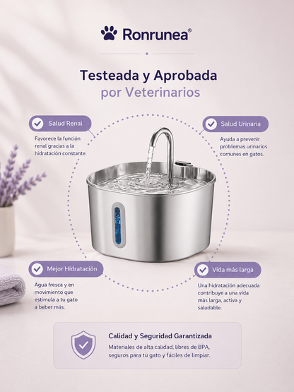 Fuente Automática para Gatos