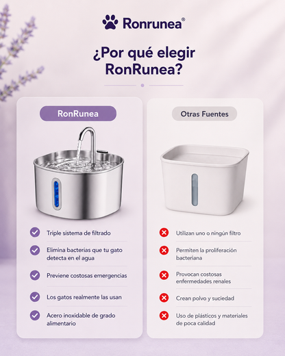 Fuente Automática para Gatos
