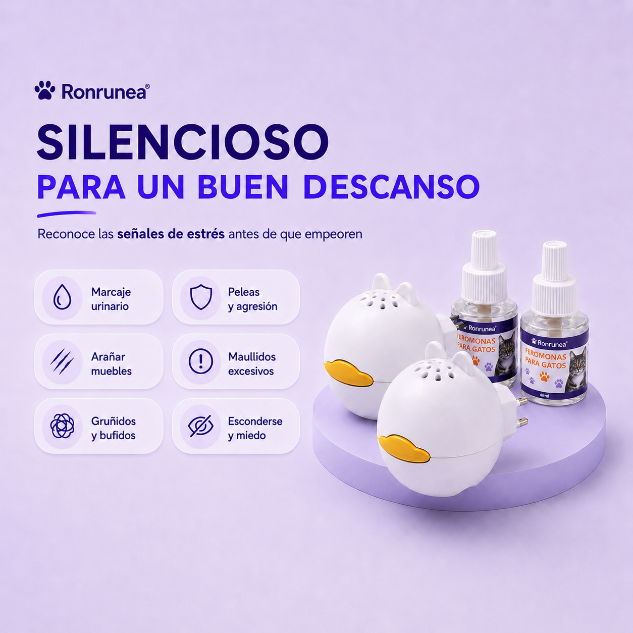 2 Difusores de Feromonas para Gatos